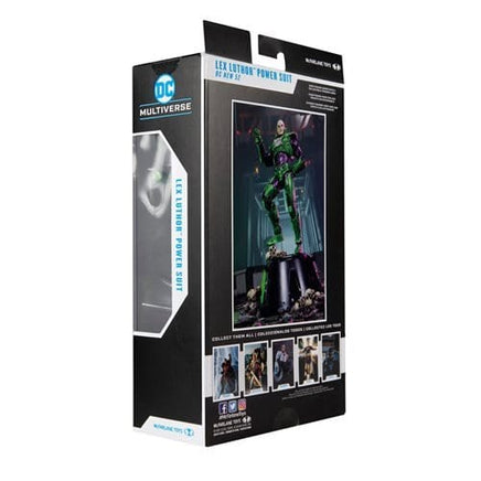 McFarlane Toys DC Multiverse Lex Luthor Green Power Suit DC New 52 7 - Inch Scale Action Figure - The Mage's Emporium ToyShnip Shopify Collective ToyShnip Used English Action & Toy Figures Japanese Style Comic Book
