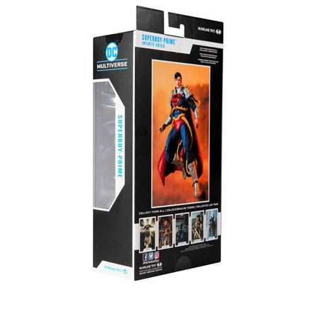 McFarlane Toys DC Multiverse Superboy Prime Infinite Crisis 7 - Inch Scale Action Figure - The Mage's Emporium ToyShnip Shopify Collective ToyShnip Used English Action & Toy Figures Japanese Style Comic Book