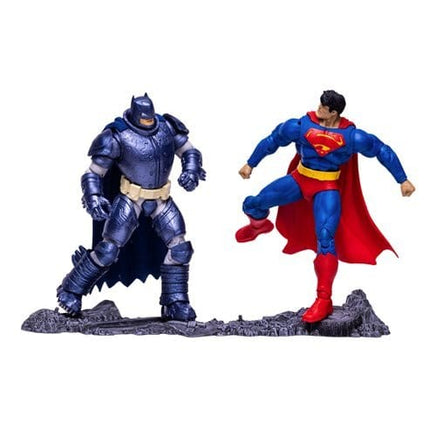 McFarlane Toys DC The Dark Knight Returns Superman vs. Batman 7 - Inch Scale Action Figure 2 - Pack - The Mage's Emporium ToyShnip Shopify Collective ToyShnip Used English Action & Toy Figures Japanese Style Comic Book
