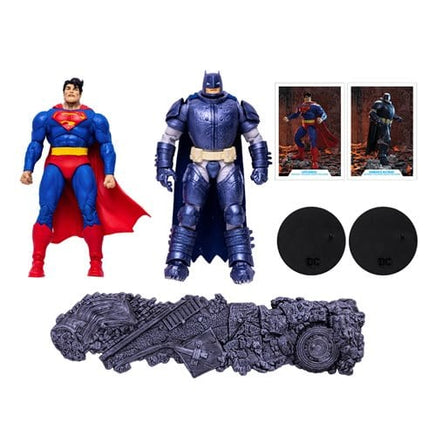 McFarlane Toys DC The Dark Knight Returns Superman vs. Batman 7 - Inch Scale Action Figure 2 - Pack - The Mage's Emporium ToyShnip Shopify Collective ToyShnip Used English Action & Toy Figures Japanese Style Comic Book
