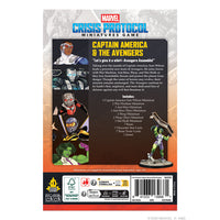 Marvel Crisis Protocol: Captain America & The Avengers Character Pack