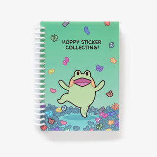 MD Bean the Frog Reusable Sticker Book - The Mage's Emporium Geoffrey Siu Art LLC Geoffrey Siu Art LLC Shopify Collective Used English Sticker Book Japanese Style Comic Book