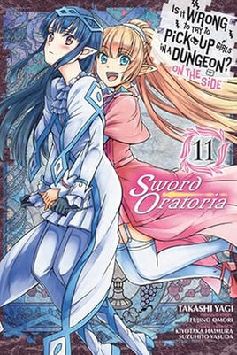 Is Wrong Pick Up Girls Dungeon Sword Oratoria Vol 11  - BRAND NEW CONDITION Manga - The Mage's Emporium Yen Press Used English Manga Japanese Style Comic Book