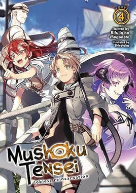 Mushoku Tensei Jobless Reincarnation Light Novel Vol 4 Light Novel - The Mage's Emporium Seven Seas Used English Light Novel Japanese Style Comic Book
