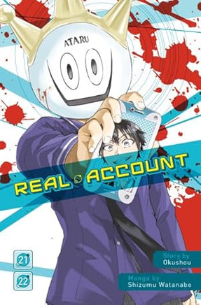 Real Account Vol 21-22 Omnibus Manga - The Mage's Emporium Kodansha Used English Manga Japanese Style Comic Book