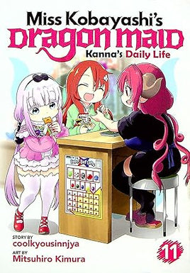 Miss Kobayashis Dragon Maid Kanna Daily Life Vol 12  - BRAND NEW CONDITION Manga - The Mage's Emporium Seven Seas Used English Manga Japanese Style Comic Book