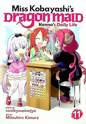 Miss Kobayashis Dragon Maid Kanna Daily Life Vol 12  - BRAND NEW CONDITION Manga - The Mage's Emporium Seven Seas Used English Manga Japanese Style Comic Book