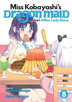 Miss Kobayashis Dragon Maid Elma Diary Vol 08 - BRAND NEW CONDITION Manga - The Mage's Emporium Seven Seas Used English Manga Japanese Style Comic Book