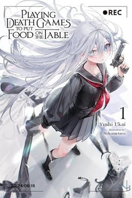 Playing Death Games Put Food On Table Novel Vol 01 - BRAND NEW CONDITION Light Novel - The Mage's Emporium Yen Press Used English Light Novel Japanese Style Comic Book