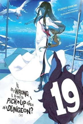 Is Wrong Pick Up Girls Dungeon Light Novel Vol 19 - BRAND NEW CONDITION Light Novel - The Mage's Emporium Yen Press Used English Light Novel Japanese Style Comic Book