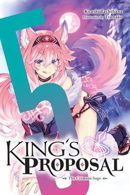 Kings Proposal Novel Vol 05 - BRAND NEW CONDITION Light Novel - The Mage's Emporium Yen Press Used English Light Novel Japanese Style Comic Book