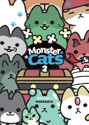 Monster Cats Vol 02  Manga - The Mage's Emporium Seven Seas Used English Manga Japanese Style Comic Book