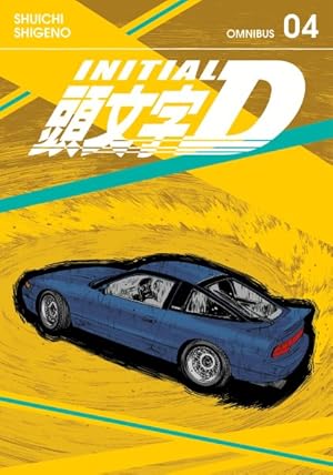 Initial D Vol 4 Omnibus Manga - The Mage's Emporium Kodansha Used English Manga Japanese Style Comic Book