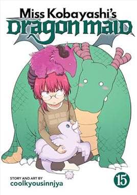 Miss Kobayashis Dragon Maid Vol 15 - BRAND NEW CONDITION Manga - The Mage's Emporium Seven Seas Used English Manga Japanese Style Comic Book