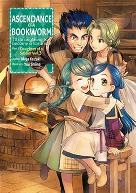 Ascendance of a Bookworm Part 1 Daughter of a Soldier Vol 3 Light Novel Light Novel - The Mage's Emporium J-Novel Club Used English Light Novel Japanese Style Comic Book