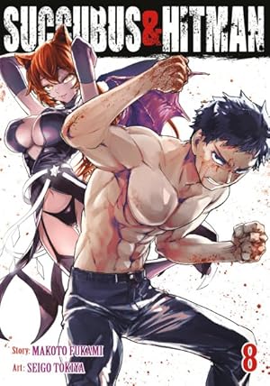 Succubus And Hitman Vol 08 - BRAND NEW CONDITION Manga - The Mage's Emporium Seven Seas Used English Manga Japanese Style Comic Book