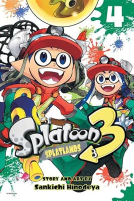 Splatoon 3 Splatlands Vol 04  Manga - The Mage's Emporium Viz Media Used English Manga Japanese Style Comic Book