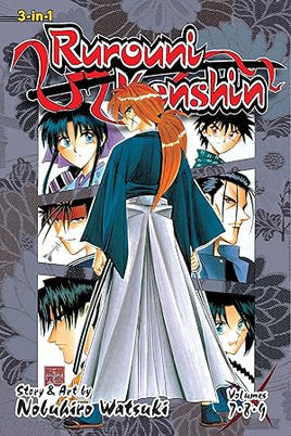Rurouni Kenshin Vol 7-9 Omnibus Manga - The Mage's Emporium Viz Media Used English Manga Japanese Style Comic Book