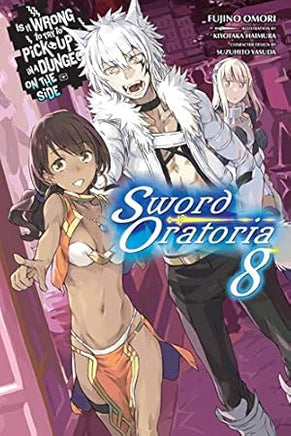 Is Wrong Pick Girls Dungeon Sword Oratoria Light Novel Vol 08 - BRAND NEW CONDITION Light Novel - The Mage's Emporium Yen Press Used English Light Novel Japanese Style Comic Book