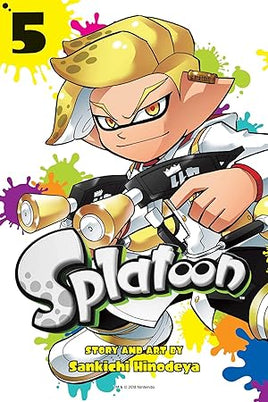Splatoon Vol 5 Manga - The Mage's Emporium Viz Media Used English Manga Japanese Style Comic Book