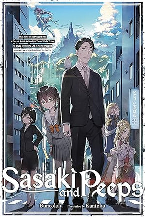 Sasaki & Peeps Light Novel Vol 01 - BRAND NEW CONDITION Light Novel - The Mage's Emporium Yen Press Used English Light Novel Japanese Style Comic Book