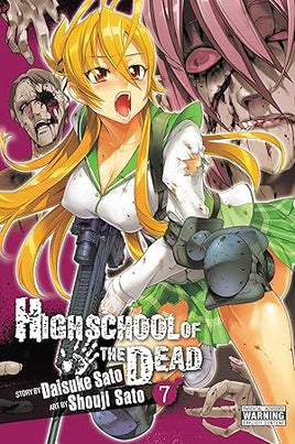 High School Of Dead Vol 07 - BRAND NEW CONDITION Manga - The Mage's Emporium Yen Press Used English Manga Japanese Style Comic Book