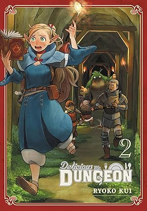 Delicious in Dungeon Vol 2 Manga - The Mage's Emporium Yen Press Used English Manga Japanese Style Comic Book
