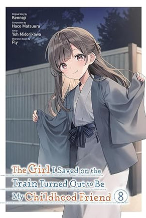 The Girl Saved On Train Turned Out Childhood Friend Vol 08 Manga - The Mage's Emporium Yen Press Used English Manga Japanese Style Comic Book