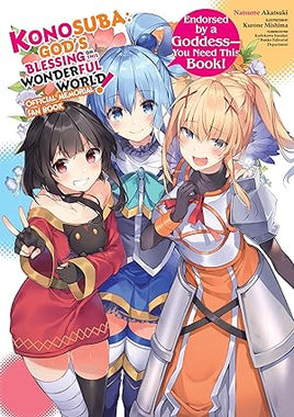 Konosuba: God's Blessing on This Wonderful World! Memorial Fan Book Artbook - The Mage's Emporium Yen Press Used English Artbook Japanese Style Comic Book