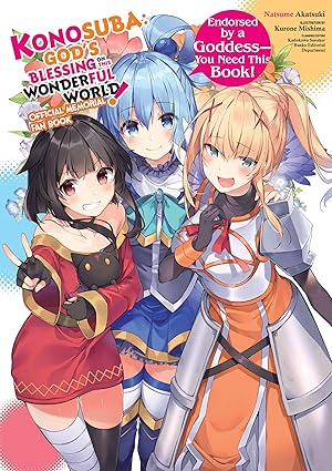 Konosuba: God's Blessing on This Wonderful World! Memorial Fan Book Artbook - The Mage's Emporium Yen Press Used English Artbook Japanese Style Comic Book