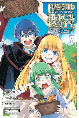 Banished From Hero Party Quiet Countryside Vol 07 - BRAND NEW CONDITION Manga - The Mage's Emporium Yen Press Used English Manga Japanese Style Comic Book