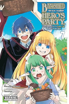 Banished From Hero Party Quiet Countryside Vol 07 - BRAND NEW CONDITION Manga - The Mage's Emporium Yen Press Used English Manga Japanese Style Comic Book
