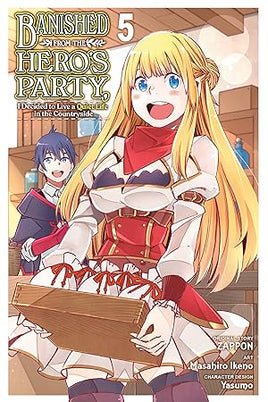 Banished From Hero Party Quiet Countryside Vol 05 - BRAND NEW CONDITION Manga - The Mage's Emporium Yen Press Used English Manga Japanese Style Comic Book