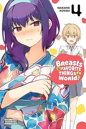 Breasts Are My Favorite Things In World Vol 04 - BRAND NEW CONDITION Manga - The Mage's Emporium Yen Press Used English Manga Japanese Style Comic Book