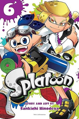 Splatoon Vol 6 Manga - The Mage's Emporium Viz Media Used English Manga Japanese Style Comic Book