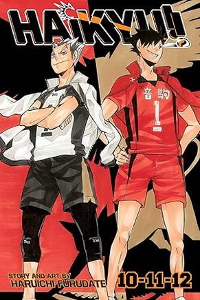Haikyu 3-In-1 Edition Vol 04  Manga - The Mage's Emporium Viz Media Used English Manga Japanese Style Comic Book