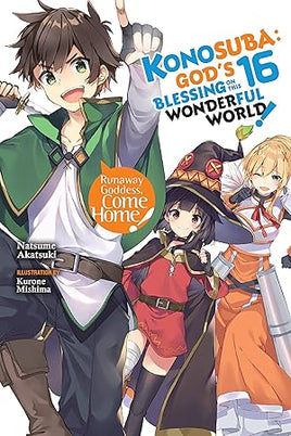 Konosuba Light Novel Vol 16 - BRAND NEW CONDITION Light Novel - The Mage's Emporium Yen Press Used English Light Novel Japanese Style Comic Book