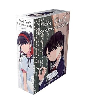 Komi Can't Communicate Box Set Vol 1-4 (with poster) Manga - The Mage's Emporium Viz Media Used English Manga Japanese Style Comic Book