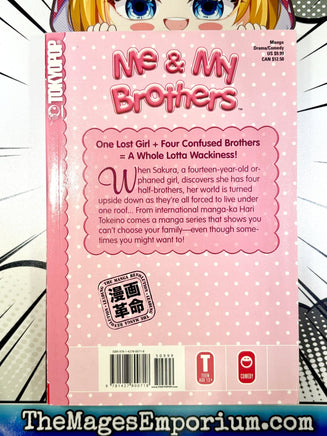 Me & My Brothers Vol 1 - The Mage's Emporium Tokyopop 2501 BackInStock UPDATEMETA Used English Manga Japanese Style Comic Book