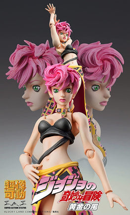 MediCos JoJo’s Bizarre Adventure Part 5: Chozo Kado Trish UNA Super Action Statue Figure - The Mage's Emporium Super Anime Store Shopify Collective Super Anime Store Used English Figures Japanese Style Comic Book