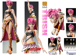 MediCos JoJo’s Bizarre Adventure Part 5: Chozo Kado Trish UNA Super Action Statue Figure - The Mage's Emporium Super Anime Store Shopify Collective Super Anime Store Used English Figures Japanese Style Comic Book