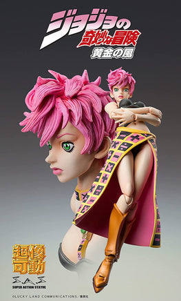 MediCos JoJo’s Bizarre Adventure Part 5: Chozo Kado Trish UNA Super Action Statue Figure - The Mage's Emporium Super Anime Store Shopify Collective Super Anime Store Used English Figures Japanese Style Comic Book