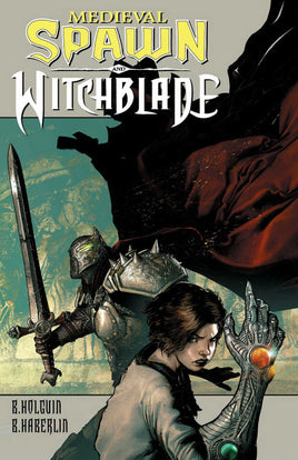 Medieval Spawn Witchblade TPB Volume 01 - The Mage's Emporium The Multiverse outofstock Shopify Collective The Multiverse Used English Graphic Novels Japanese Style Comic Book