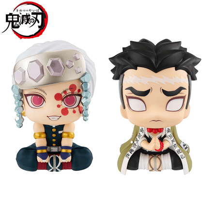 Megahouse: Demon Slayer: Kimetsu no Yaiba - Tengen Uzui and Gyomei Himejima Look Up Series Figure Set (With Gift) - The Mage's Emporium Shumi Toys & Gifts Shopify Collective Shumi Toys & Gifts Used English Look Up Series Japanese Style Comic Book