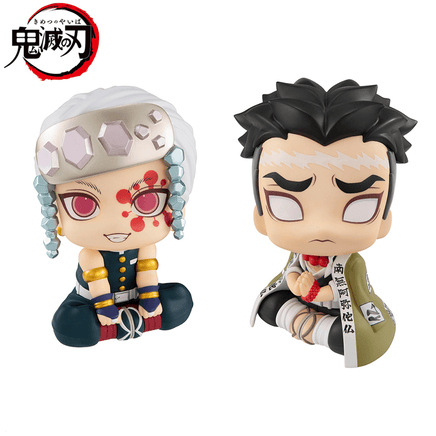 Megahouse: Demon Slayer: Kimetsu no Yaiba - Tengen Uzui and Gyomei Himejima Look Up Series Figure Set (With Gift) - The Mage's Emporium Shumi Toys & Gifts Shopify Collective Shumi Toys & Gifts Used English Look Up Series Japanese Style Comic Book