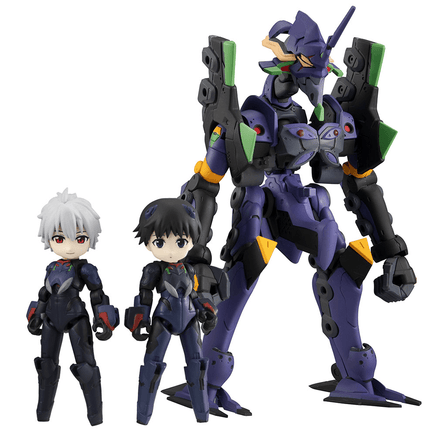 Megahouse: Evangelion: New Theatrical Edition - Desktop Army Shinji Ikari, Kaworu Nagisa and EVA - 13 - The Mage's Emporium Shumi Toys & Gifts Shopify Collective Shumi Toys & Gifts Used English Desk Top Army Japanese Style Comic Book