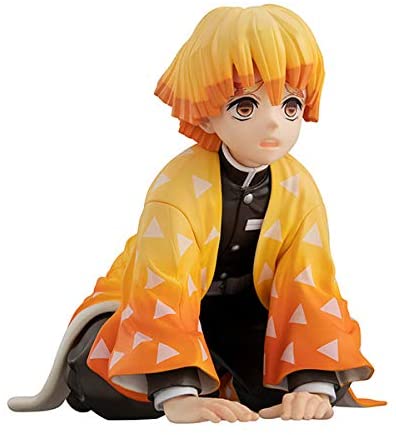 Megahouse G.E.M. Series Palm Size Demon Slayer Zenitsu Figure - The Mage's Emporium Super Anime Store Shopify Collective Super Anime Store Used English Figures Japanese Style Comic Book