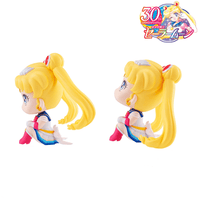 Megahouse: Pretty Guardian Sailor Moon - Sailor and Chibi Moon Look Up Series Figure Set (With Gift) - The Mage's Emporium Shumi Toys & Gifts Shopify Collective Shumi Toys & Gifts Used English Look Up Series Japanese Style Comic Book