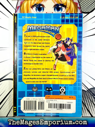 Megaman NT Warrior Vol 1 - The Mage's Emporium Viz Media 2501 BackInStock UPDATEMETA Used English Manga Japanese Style Comic Book