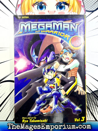 Megaman NT Warrior Vol 3 - The Mage's Emporium Viz Media 2412 UPDATEMETA Used English Manga Japanese Style Comic Book